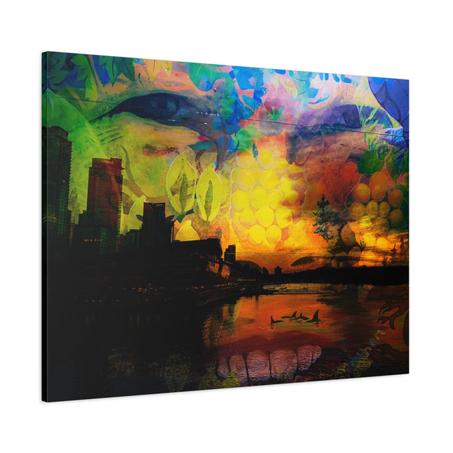Impression sur toile vibrante – Décoration murale inspirée de la nature