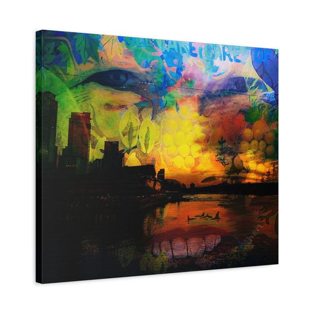 Impression sur toile vibrante – Décoration murale inspirée de la nature
