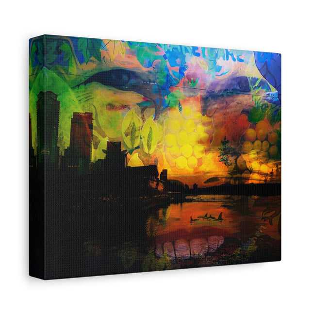 Impression sur toile vibrante – Décoration murale inspirée de la nature