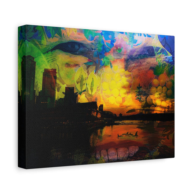 Impression sur toile vibrante – Décoration murale inspirée de la nature