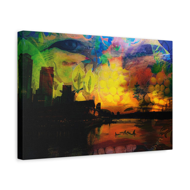 Impression sur toile vibrante – Décoration murale inspirée de la nature