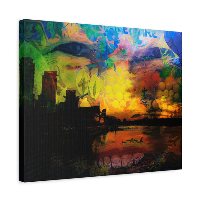 Impression sur toile vibrante – Décoration murale inspirée de la nature