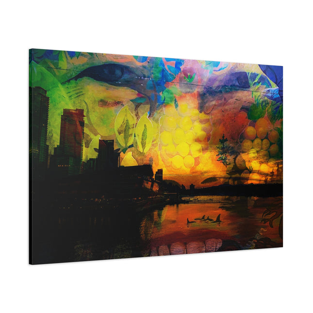 Impression sur toile vibrante – Décoration murale inspirée de la nature
