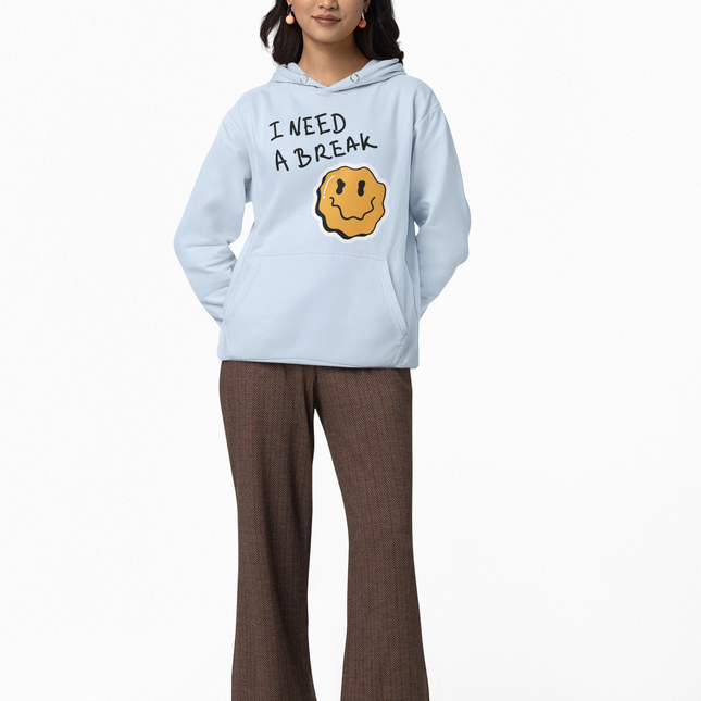 I Need A Break Hoodie - Sweatshirt for Relaxation