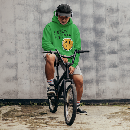 I Need A Break Hoodie - Sweatshirt for Relaxation