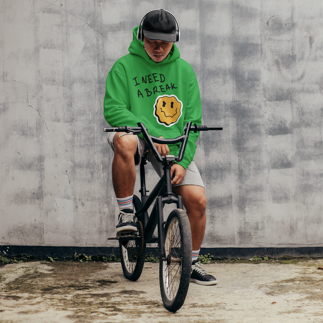 I Need A Break Hoodie - Sweatshirt for Relaxation