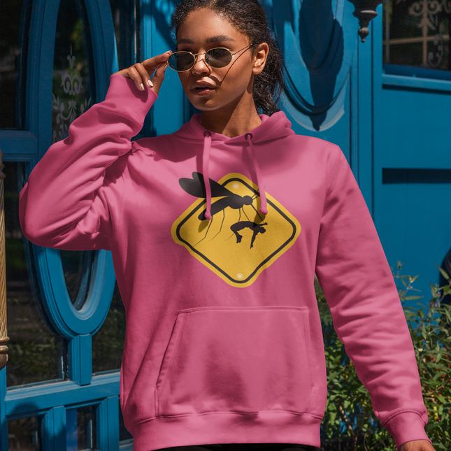Carried Away Sweatshirt - Warning: Mosquitos