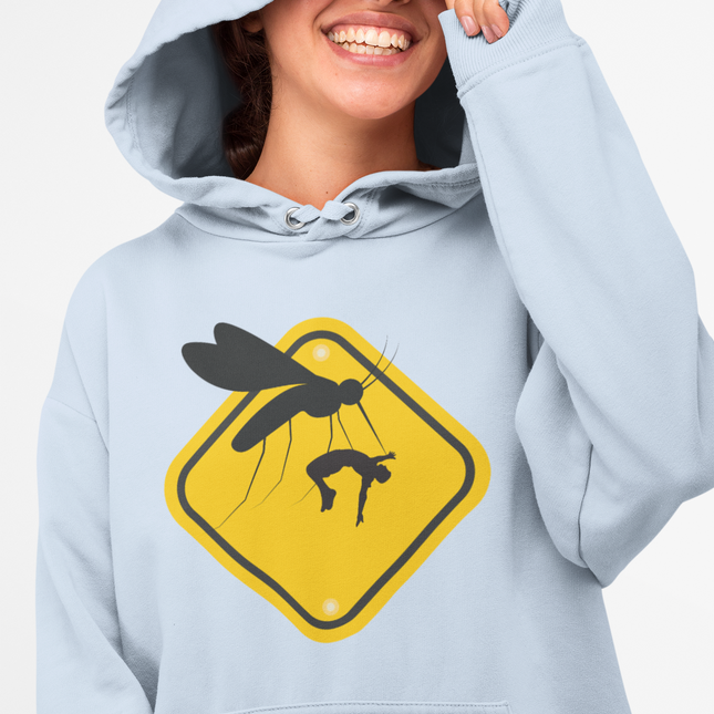 Carried Away Sweatshirt - Warning: Mosquitos