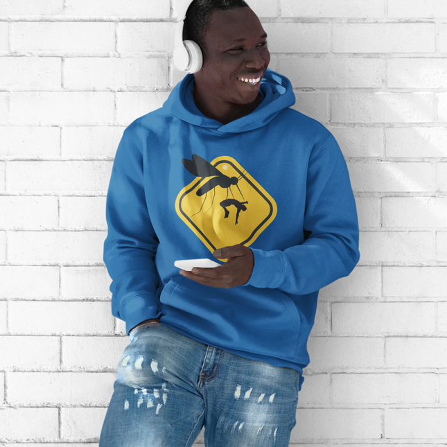 Carried Away Sweatshirt - Warning: Mosquitos
