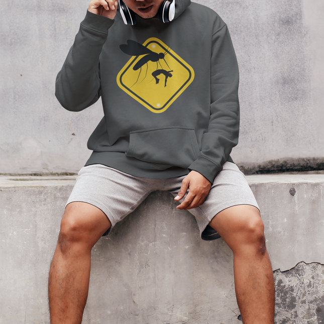 Carried Away Sweatshirt - Warning: Mosquitos
