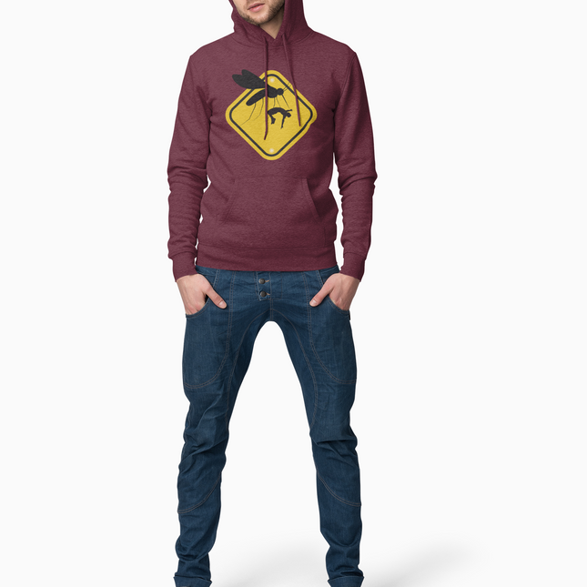 Carried Away Sweatshirt - Warning: Mosquitos