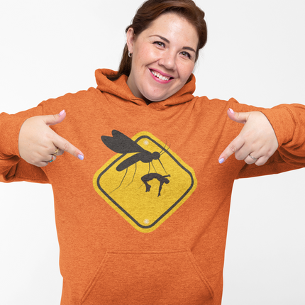 Carried Away Sweatshirt - Warning: Mosquitos