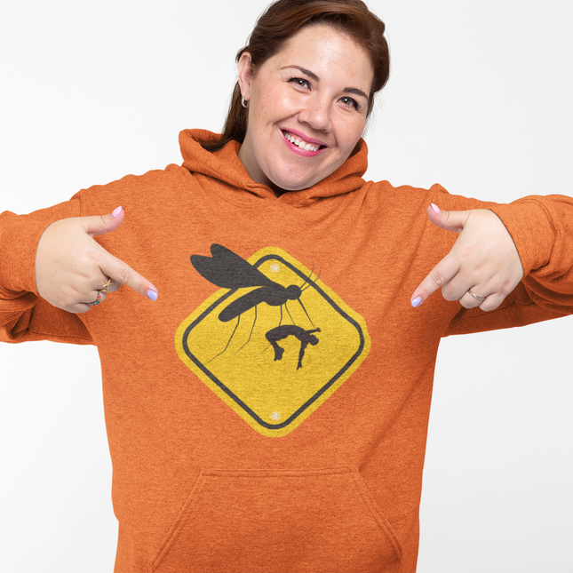 Carried Away Sweatshirt - Warning: Mosquitos