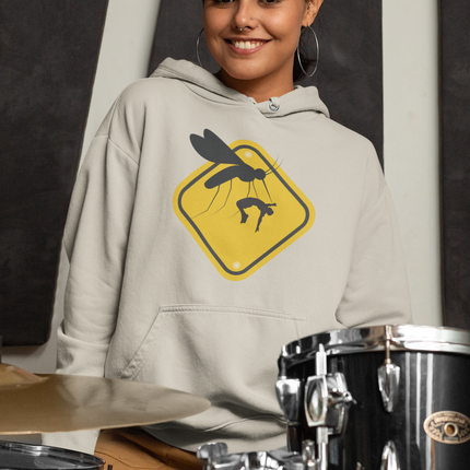 Carried Away Sweatshirt - Warning: Mosquitos