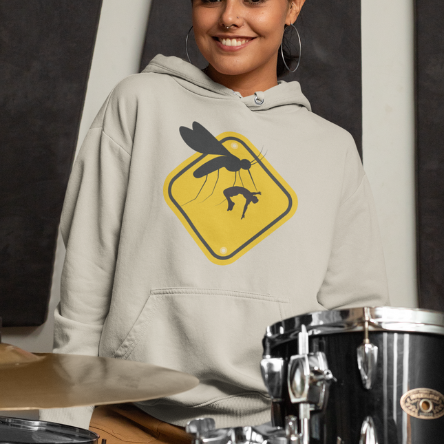 Carried Away Sweatshirt - Warning: Mosquitos
