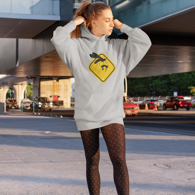 Carried Away Sweatshirt - Warning: Mosquitos