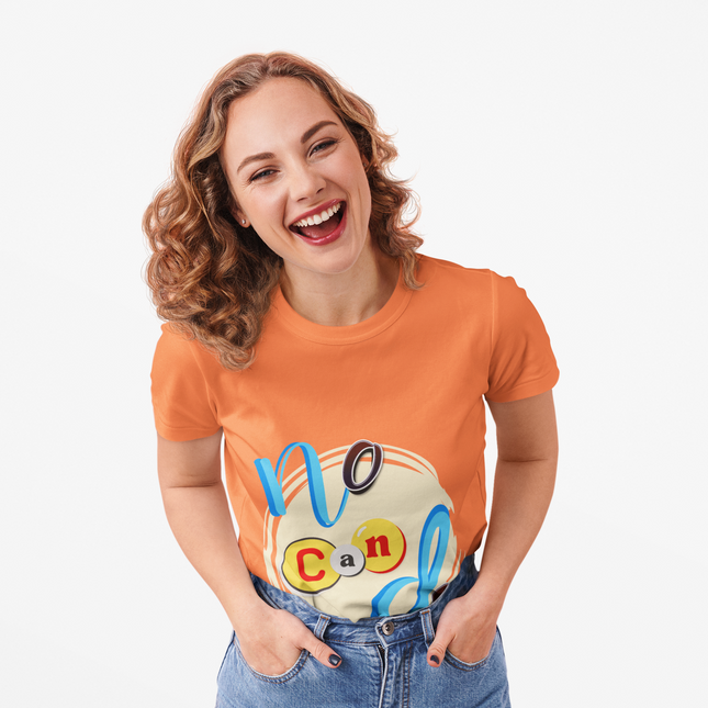 T-shirt sculpté « No Can Do » 
