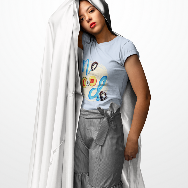 T-shirt sculpté « No Can Do » 
