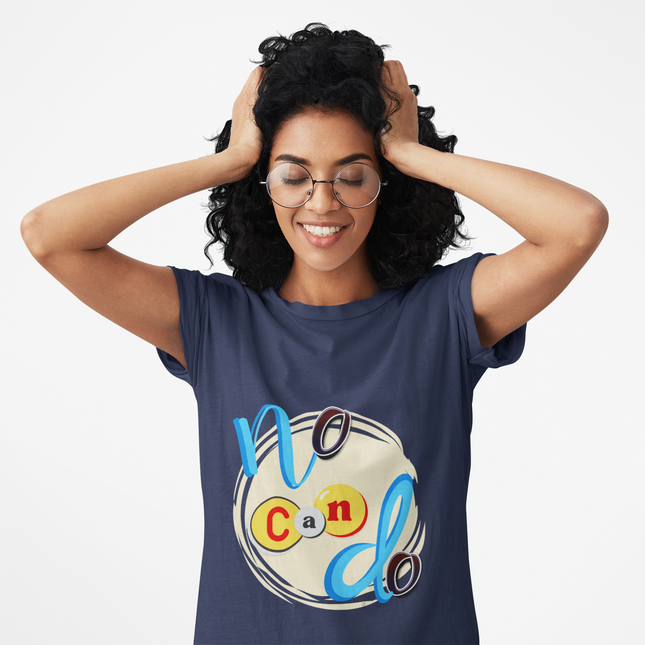 T-shirt sculpté « No Can Do » 