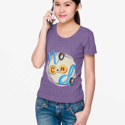 T-shirt sculpté « No Can Do » 