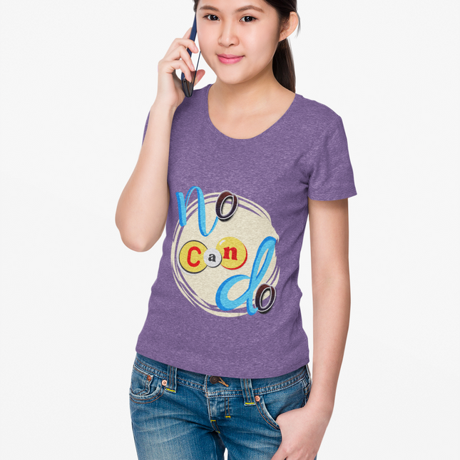 T-shirt sculpté « No Can Do » 