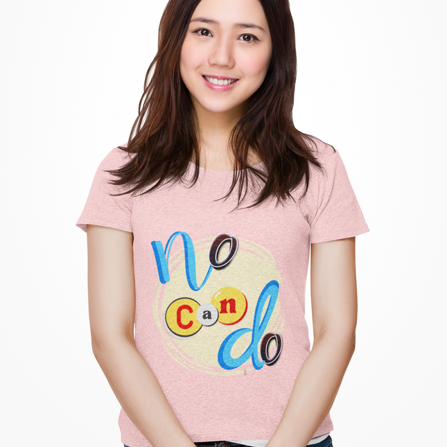 T-shirt sculpté « No Can Do » 