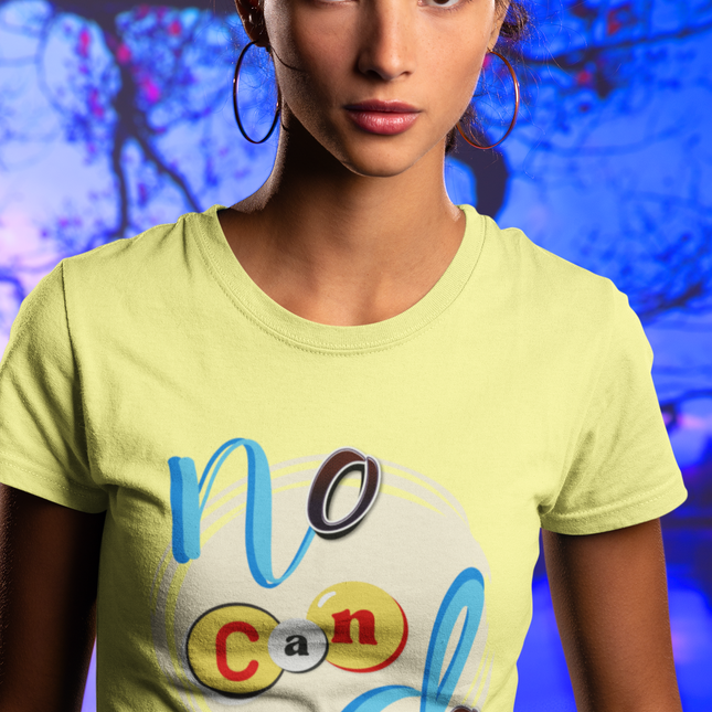 T-shirt sculpté « No Can Do » 