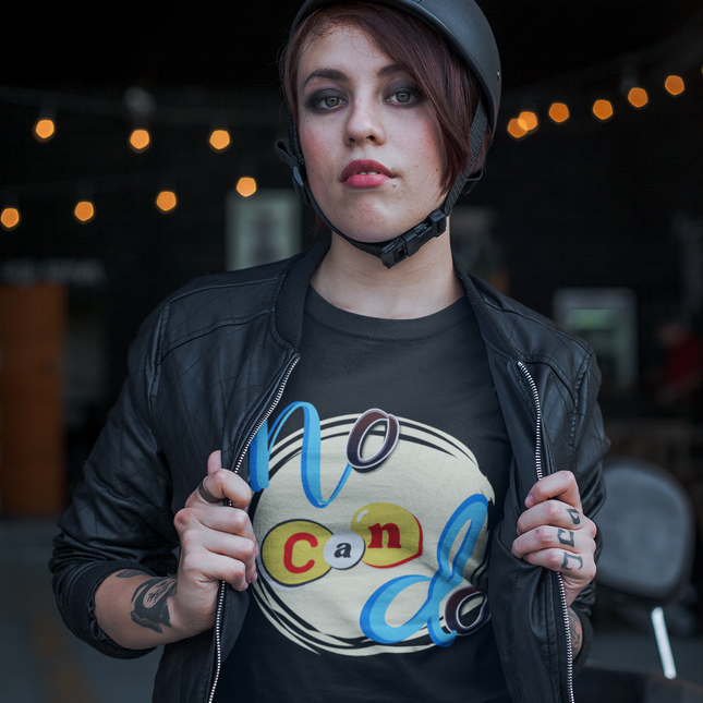 T-shirt sculpté « No Can Do » 