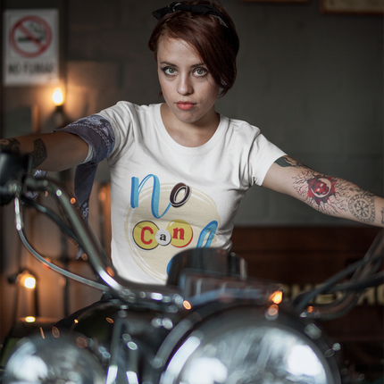 T-shirt sculpté « No Can Do » 
