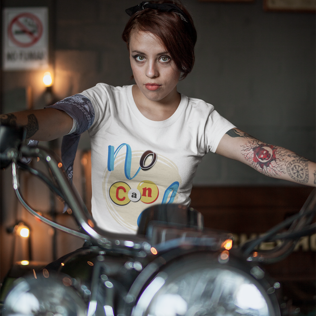 T-shirt sculpté « No Can Do » 