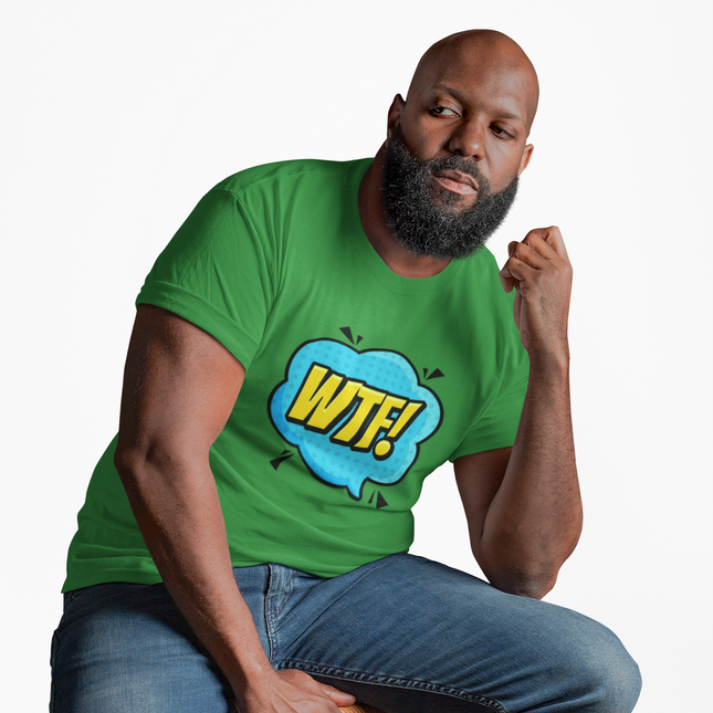 WTF!' Graphic Classic Tee