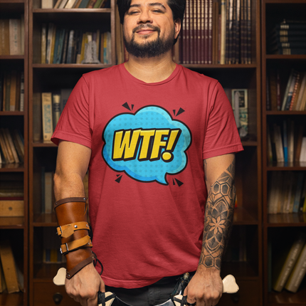WTF!' Graphic Classic Tee