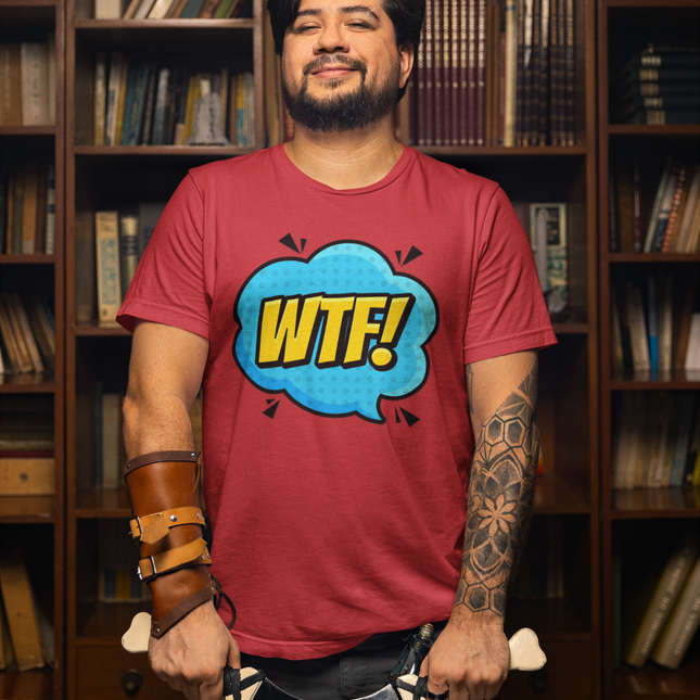 WTF!' Graphic Classic Tee