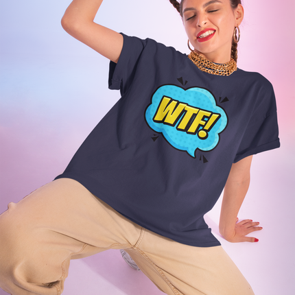 WTF!' Graphic Classic Tee