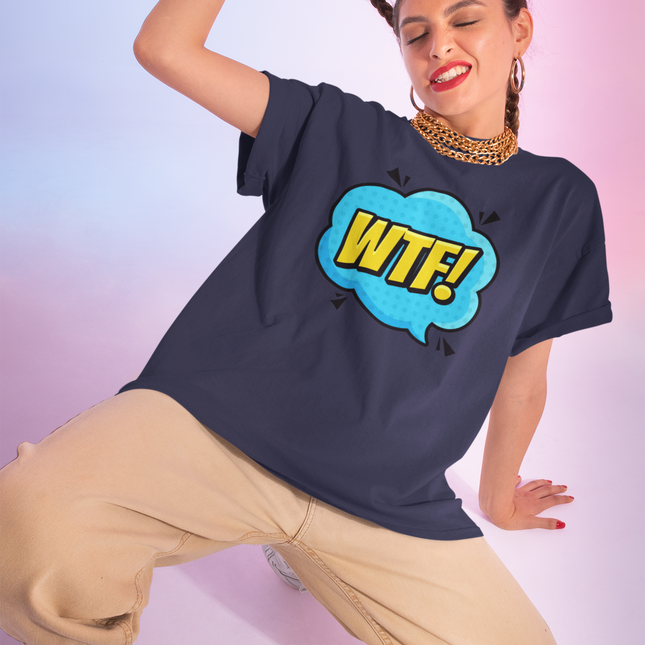 WTF!' Graphic Classic Tee