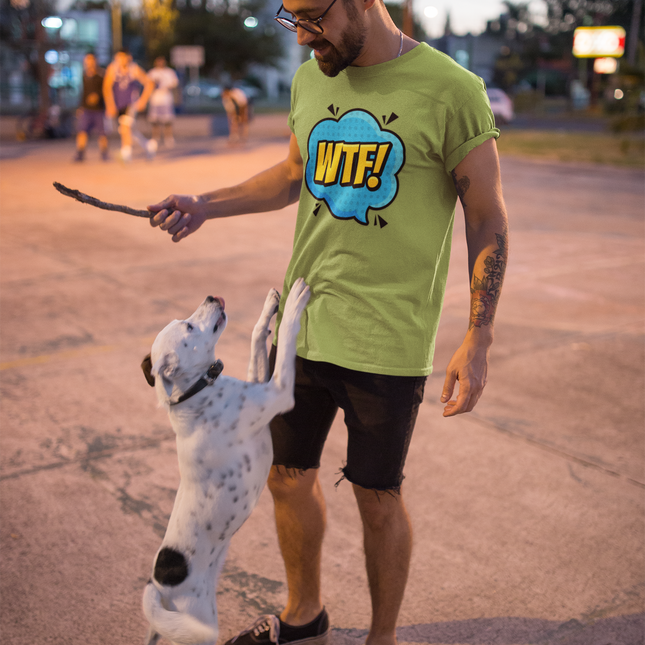 WTF!' Graphic Classic Tee