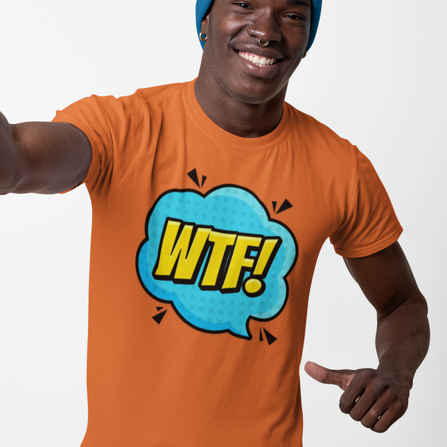 WTF!' Graphic Classic Tee
