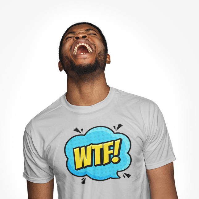 WTF!' Graphic Classic Tee