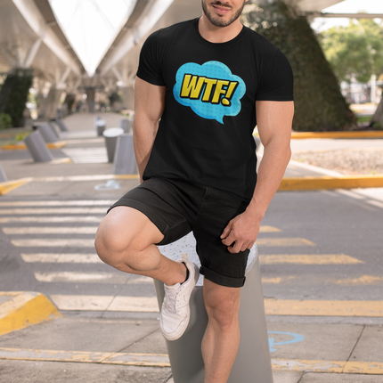 WTF!' Graphic Classic Tee