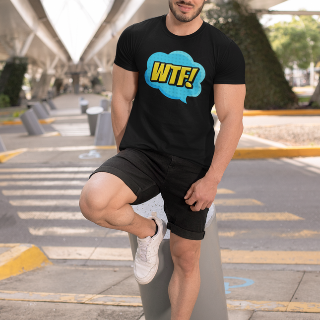 WTF!' Graphic Classic Tee