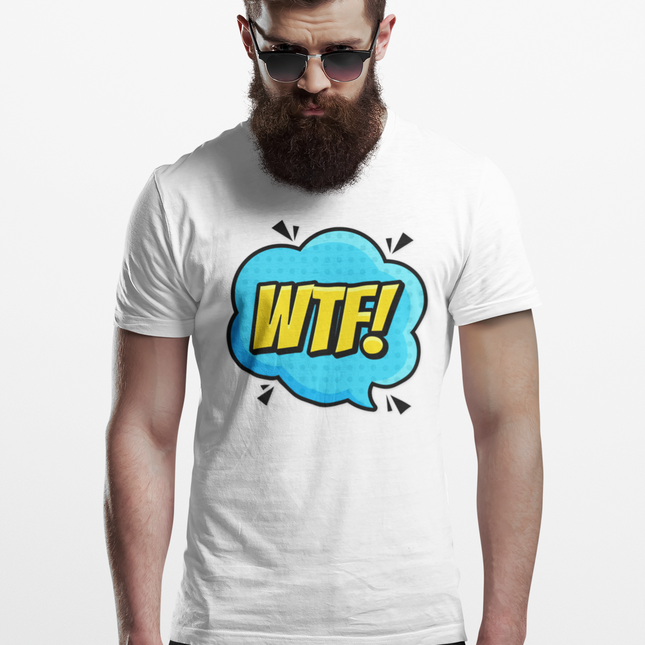 WTF!' Graphic Classic Tee