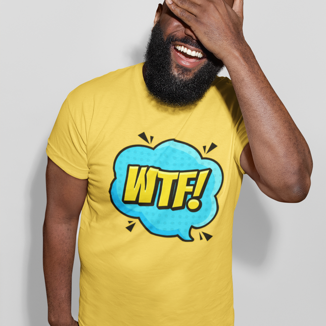WTF!' Graphic Classic Tee