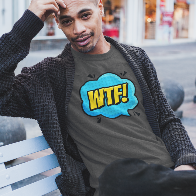 WTF!' Graphic Classic Tee