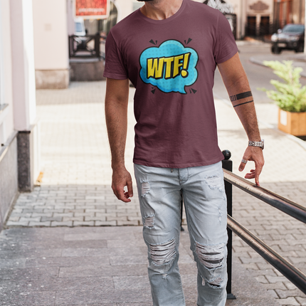 WTF!' Graphic Classic Tee