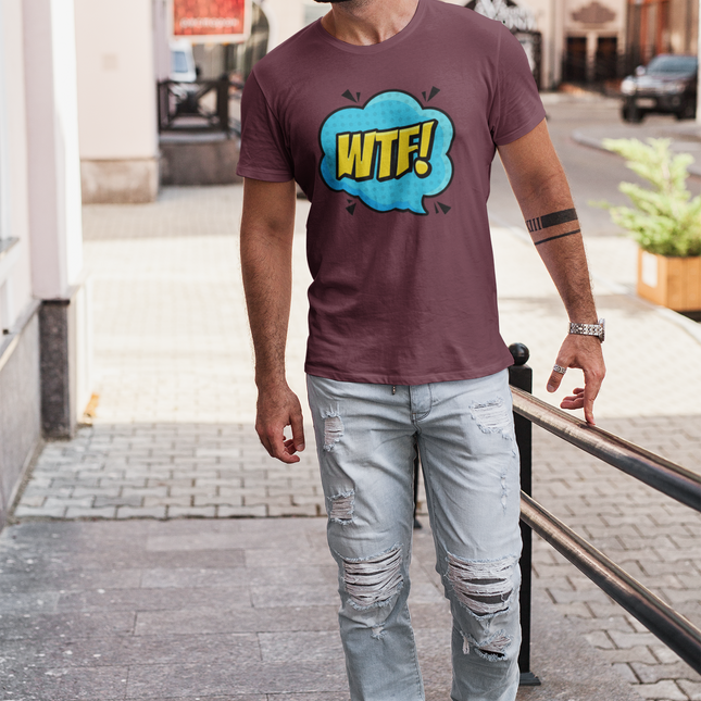 WTF!' Graphic Classic Tee