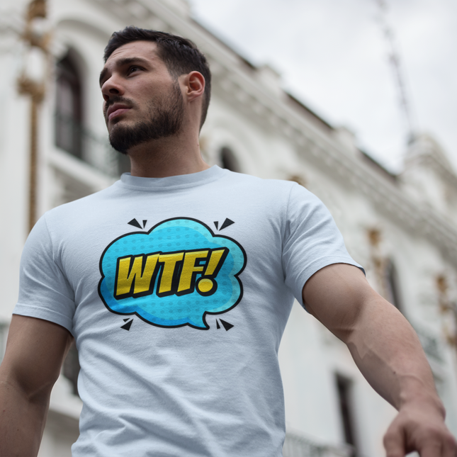 WTF!' Graphic Classic Tee
