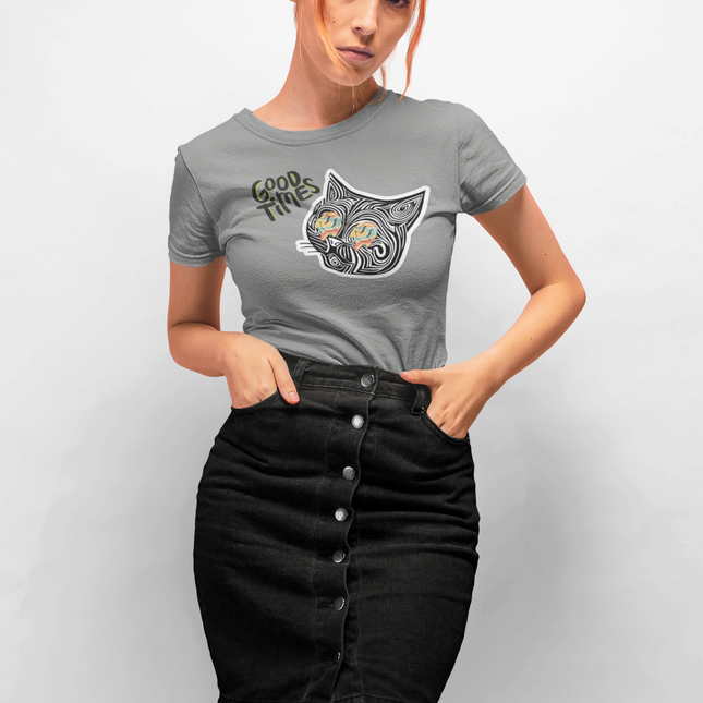 T-shirt sculpté Good Times Cat 