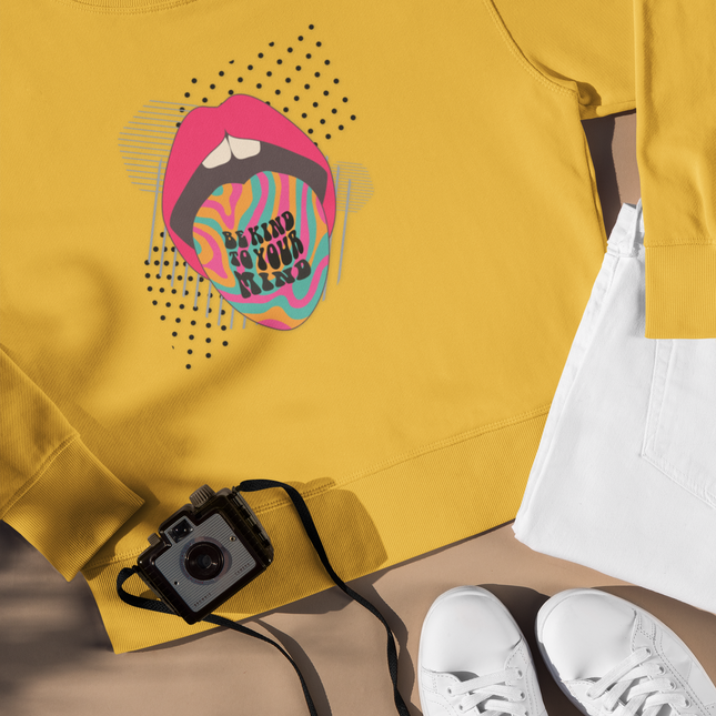 Sweat-shirt Soyez gentil, libérez votre esprit 
