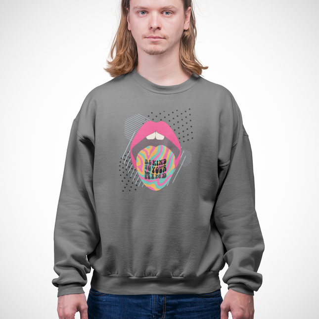 Sweat-shirt Soyez gentil, libérez votre esprit 