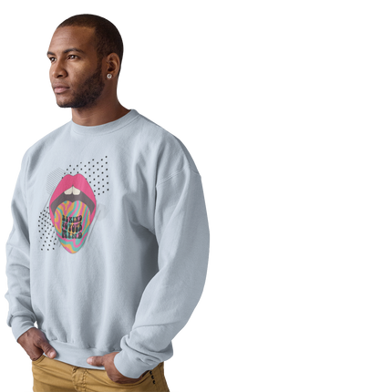 Sweat-shirt Soyez gentil, libérez votre esprit 